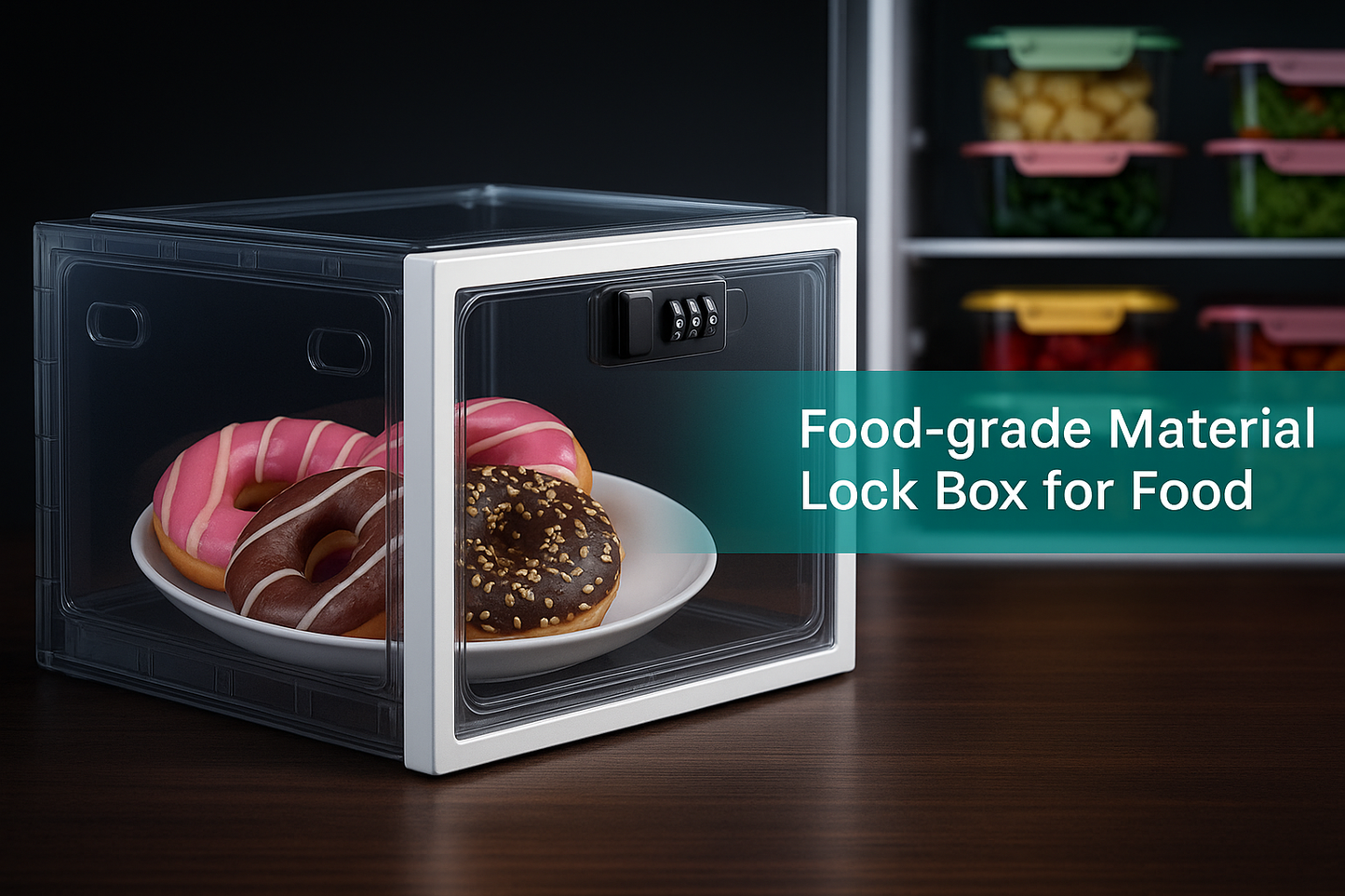 FitVault™ — Lockable Fridge Box